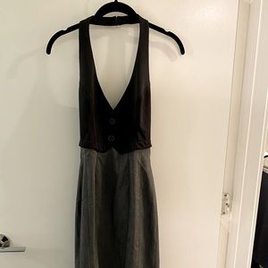 Bebe halter vest dress